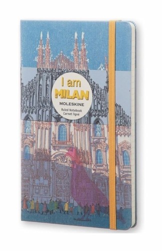 MOLESKINE Notatnik Mediolan, L, 13x21cm, w linie, edycja limitowana - 2962218