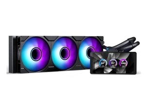 PHANTEKS Glacier One 360M25 LCD AiO-Wasserkühlung, 6-Zoll-Display - 360mm, schwarz