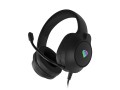 GENESIS SŁUCHAWKI NAUSZNE NEON 213 RGB Z MIKROFONEM CZARNE - 2962505