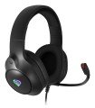 GENESIS SŁUCHAWKI NAUSZNE NEON 213 RGB Z MIKROFONEM CZARNE - 2964475