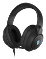 GENESIS SŁUCHAWKI NAUSZNE NEON 213 RGB Z MIKROFONEM CZARNE - 2964478