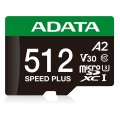 Karta pamięci MEMORY MICRO SDXC 512GB UHS-I ADATA UD512GUI3V30A2SP-RA1 - 2964214