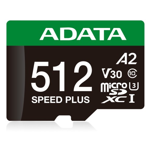 Karta pamięci MEMORY MICRO SDXC 512GB UHS-I ADATA UD512GUI3V30A2SP-RA1 - 2964223
