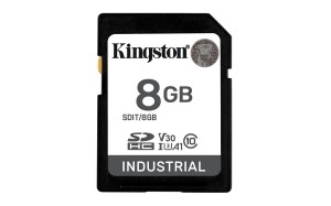 KINGSTON 8GB SDHC Industrial C10 UHS-I U3 V30 A1
