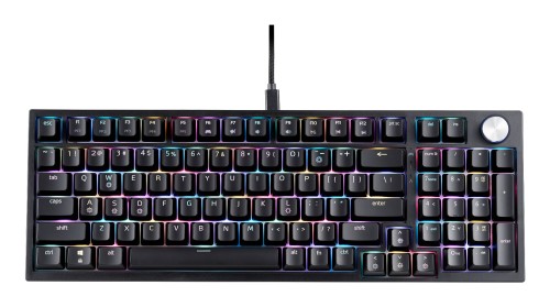 XPG SORCERER klawiatura Gaming USB QWERTY US English Czarny - 2964305