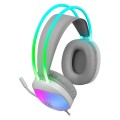 DEFENDER SŁUCHAWKI Z MIKROFONEM ECLIPSE RGB BIAŁE 62440 - 2964466