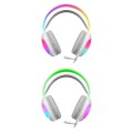 DEFENDER SŁUCHAWKI Z MIKROFONEM ECLIPSE RGB BIAŁE 62440 - 2964465