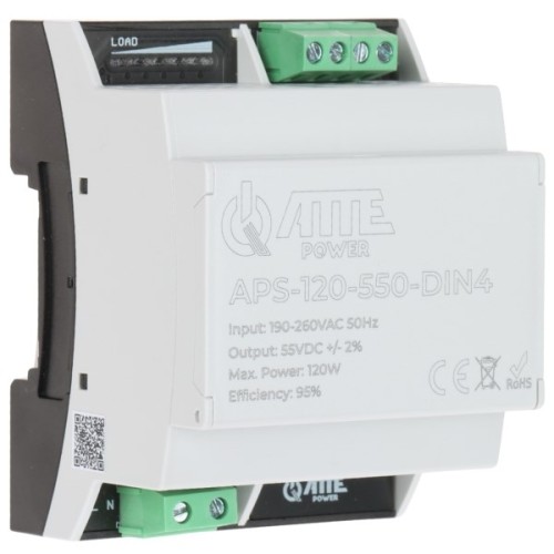 Zasilacz impulsowy APS-120-550-DIN4 ATTE - 2964706