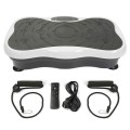 Extralink Moonwalk Spin Move Platofrma Wibracyjna do Cwiczen Fitness 200W biala - 2964741