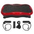Extralink Moonwalk Spin Move Platofrma Wibracyjna do Cwiczen Fitness 200W czerwona - 2964745