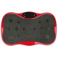 Extralink Moonwalk Spin Move Platofrma Wibracyjna do Cwiczen Fitness 200W czerwona - 2964747