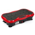 Extralink Moonwalk Spin Move Platofrma Wibracyjna do Cwiczen Fitness 200W czerwona - 2964746