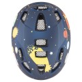Kask rowerowy dziecięcy uvex kid 2 cc dk.blue rocket m.46-52 cm - 2964785