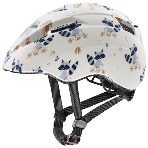 Kask rowerowy dziecięcy UVEX Kid 2 CC 46-52cm, raccoon matt - 2964808