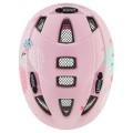 Kask rowerowy dziecięcy UVEX Kid 2 CC 46-52cm, pink unicorn matt - 2964819