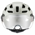 Kask rowerowy UVEX Finale visor 56-61cm, sand/white matt - 2964955