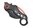 Nóż SCK Steel Claw Knives Karambit K29 czarno-czerw - 2965053