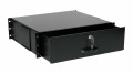 Wyposażenie szuflady 19" do szaf serwerowych 3U zamykane BK (EZD-3-B) - 2965203