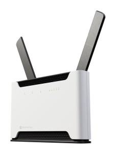 Mikrotik Chateau 5G R17 ax router bezprzewodowy Gigabit Ethernet Dual-band (2.4 GHz/5 GHz) Czarny, Szary