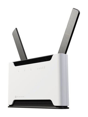 Mikrotik Chateau 5G R17 ax router bezprzewodowy Gigabit Ethernet Dual-band (2.4 GHz/5 GHz) Czarny, Szary - 2967113