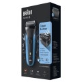 Golarka elektryczna BRAUN Series 3 310S maszynka do golenia Czarny, Niebieski - 2960710