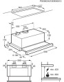 Okap teleskopowy ELECTROLUX LFP326FB czarny - 1003367