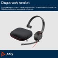 Poly Blackwire 5210 Monaural USB-C Headset +3.5mm Plug +USB-C/A Adapter (Bulk) - 2923081