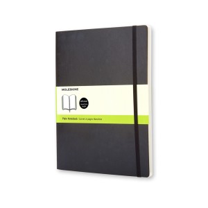 MOLESKINE Notes Classic XL (19x25cm) gładki, miękka oprawa, 192 strony, czarny