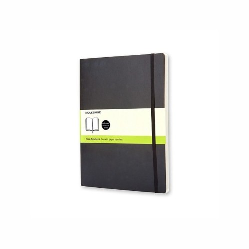 MOLESKINE Notes Classic XL (19x25cm) gładki, miękka oprawa, 192 strony, czarny - 2442414