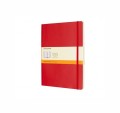 MOLESKINE Notes Classic XL, 19x25cm, w linie, miękka oprawa, 192 strony, czerwony - 2961878