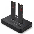 Qoltec Stacja dokująca dysków SSD M.2 NVMe| PCIe - 2910895
