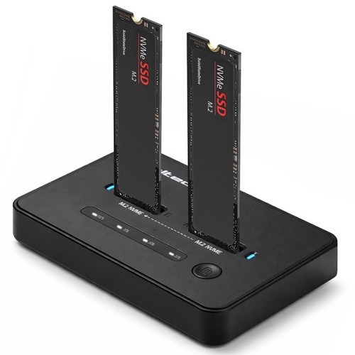Qoltec Stacja dokująca dysków SSD M.2 NVMe| PCIe - 2910895