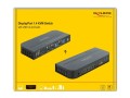 KVM Switch DisplayPort 1.4 8K z USB 3.0 i Audio - KVM / audio / USB switch - 2 porty - 2804133