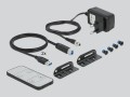 KVM Switch DisplayPort 1.4 8K z USB 3.0 i Audio - KVM / audio / USB switch - 2 porty - 2804132