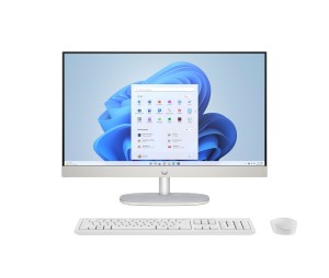 HP AIO 24-cr0124nw i3-N300 23.8"FHD IPS 250nits AG 8GB DDR4 3200 SSD512 UHD Cam720p kB+Mouse Win11 Shell White 2Y