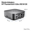Stacja dokująca HP Thunderbolt 4 Ultra 180W G6 Dock - 2963212