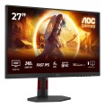 Monitor LCD 27" AOC G4 Q27G4ZR 68,6cm 2560x1440px Quad HD LED Czarno-Czerwony - 2760997
