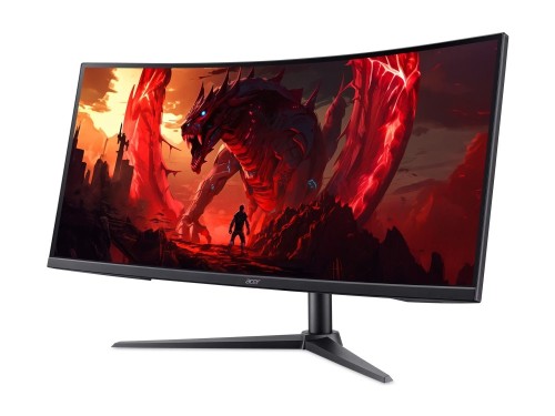 Acer NITRO XZ0 XZ340CURW0bmiiphx monitor komputerowy 86,4 cm (34") 3440 x 1440 px Wide Quad HD LCD Czarny - 2963433