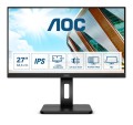AOC 27P2Q LED display 68,6 cm (27") 1920 x 1080 px Full HD Czarny - 2446724