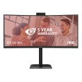 Monitor AOC 86,3 cm (34") CU34E4CW 21:09 2xHDMI+DP+USB-C+Webcam Curv. - 2806315