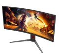 Monitor AOC CU34G4Z 34-calowy, Szybkie VA, WQHD 21:9, 240 Hz, 1 ms, 3440 x 1440 pikseli, 450 cd/m2, ilość portów HDMI: 2, kolor czarny - 2761557