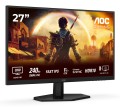 Monitor Certyfikat AOC Q27G42ZE 27" IPS Złącze QHD 16:9 260 Hz 1 ms 2560 x 1440 pikseli 300 cd/m2 Ilość portów HDMI: 1 Czarny - 2896565