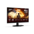 Monitor Certyfikat AOC Q27G42ZE 27" IPS Złącze QHD 16:9 260 Hz 1 ms 2560 x 1440 pikseli 300 cd/m2 Ilość portów HDMI: 1 Czarny - 2963706