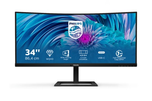 MONITOR PHILIPS LED 34" 346E2CUAE/00 - 1891142