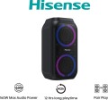 Hisense Party Rocket 160 Głośnik imprezowy Czarny 160 W - 2963895