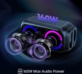 Hisense Party Rocket 160 Głośnik imprezowy Czarny 160 W - 2963897