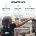 Słuchawki Poly Blackwire 3325 Stereo MS Teams Certified USB-C Headset +3.5mm Plug +USB-C/A Adapter 8X222AA - 2878788