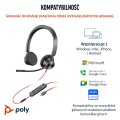 Słuchawki Poly Blackwire 3325 Stereo MS Teams Certified USB-C Headset +3.5mm Plug +USB-C/A Adapter 8X222AA - 2935382