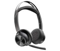 POLY Zestaw słuchawkowy Voyager Focus 2 z certyfikatem Microsoft Teams USB-C-C + przejściówka USB-C/A - 2532527