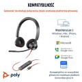 Słuchawki Poly Blackwire 3320 Stereo MS Teams Certified USB-C Headset +USB-C/A Adapter 8X220AA - 2935357
